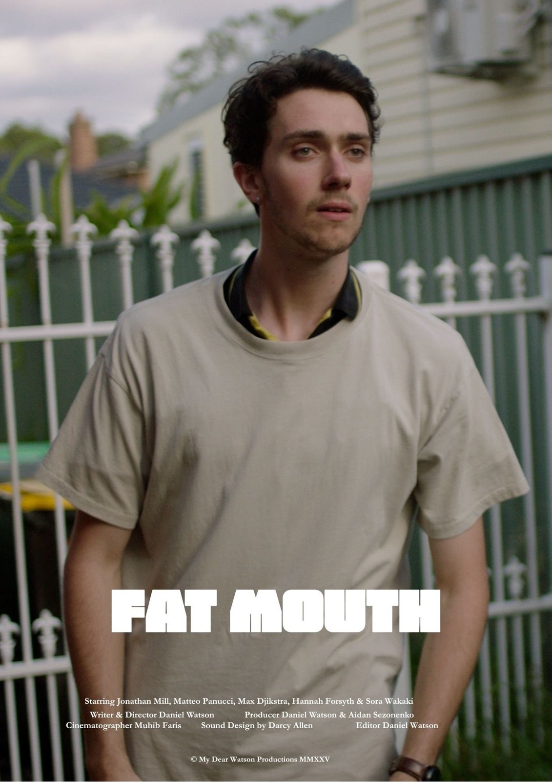 Amelie Kordina-Barker, Film Director Poster for short film Fat Mouth