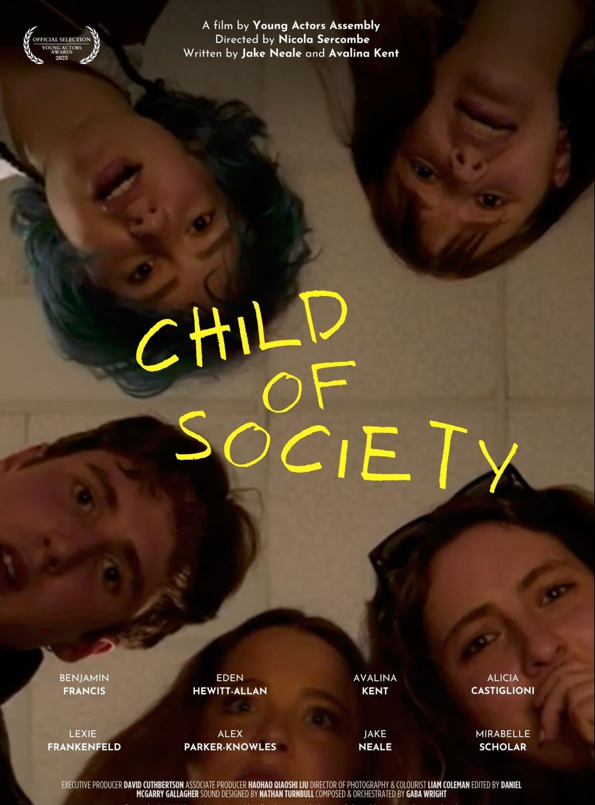 Amelie Kordina-Barker, Film Director Child of Society movie poster
